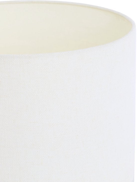 Light & Living Cilinder lampenkap Livigno - Wit - Ø50x38cm - Modern
