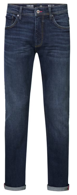 Petrol Industries Santiago Jeans Heren – W34 L34 – Kleur: Dark Used