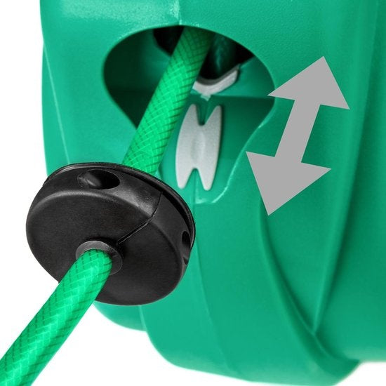 TecTake - Tuinhaspel 10 meter - Haspel - groen - 402761