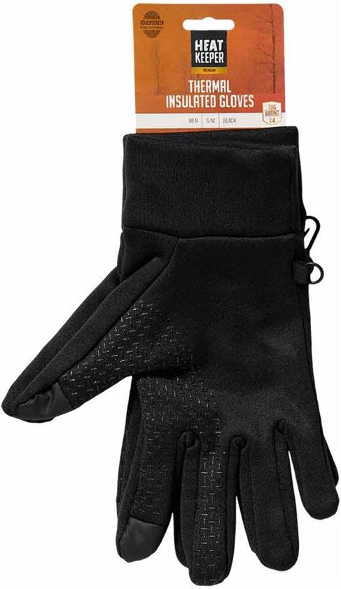 Heatkeeper Thermo Sporthandschoenen Heren - Zwart S/M
