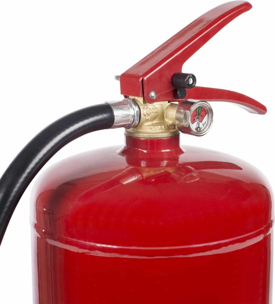 Smartwares 10.015.05 Brandblusser - 6 Liter - Schuim - Inclusief ophangbeugel - Brandklasse AB - BSI Gecertificeerd