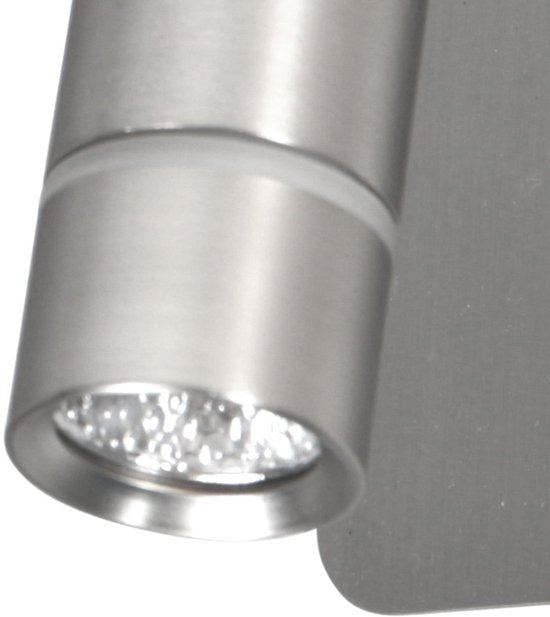 Wandlamp Volari 4712ST stalen LED spot met leescomfort, draaibaar en kantelbaar, Steinhauer, modern design 500 lumen