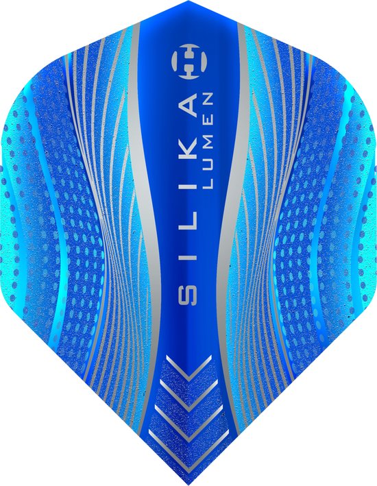 Harrows Silika Lumen NO2 Blauw Sterk Kristallijn Gecoat - Dart Flights
