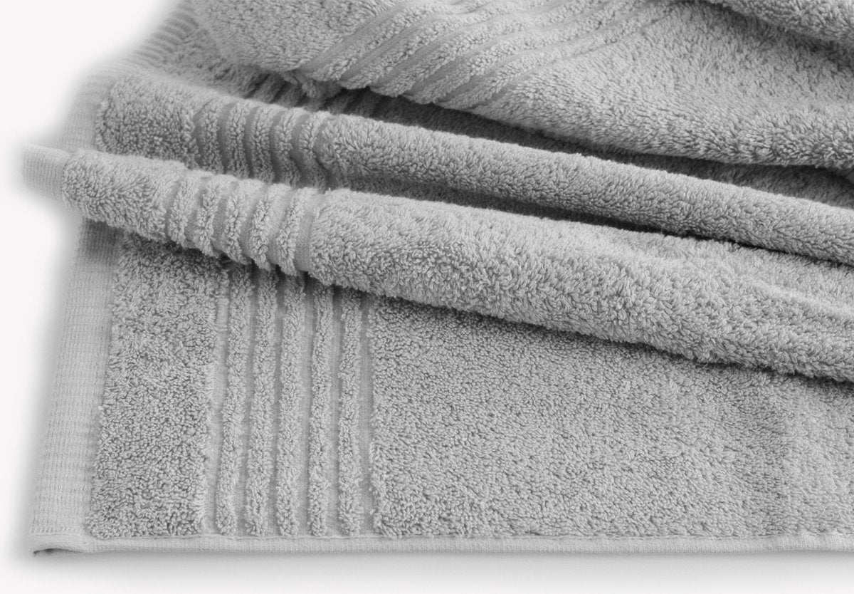 PHLOX Supreme Handdoeken 50x100 cm - Set van 6 - Zware Katoenen Handdoeken Lichtgrijs