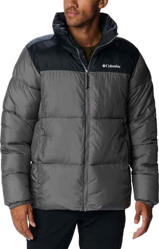 Columbia - Puffect™ II - Heren Puffer Jacket met Thermarator™ Isolatie - Maat XXL - Polyester - Grijs