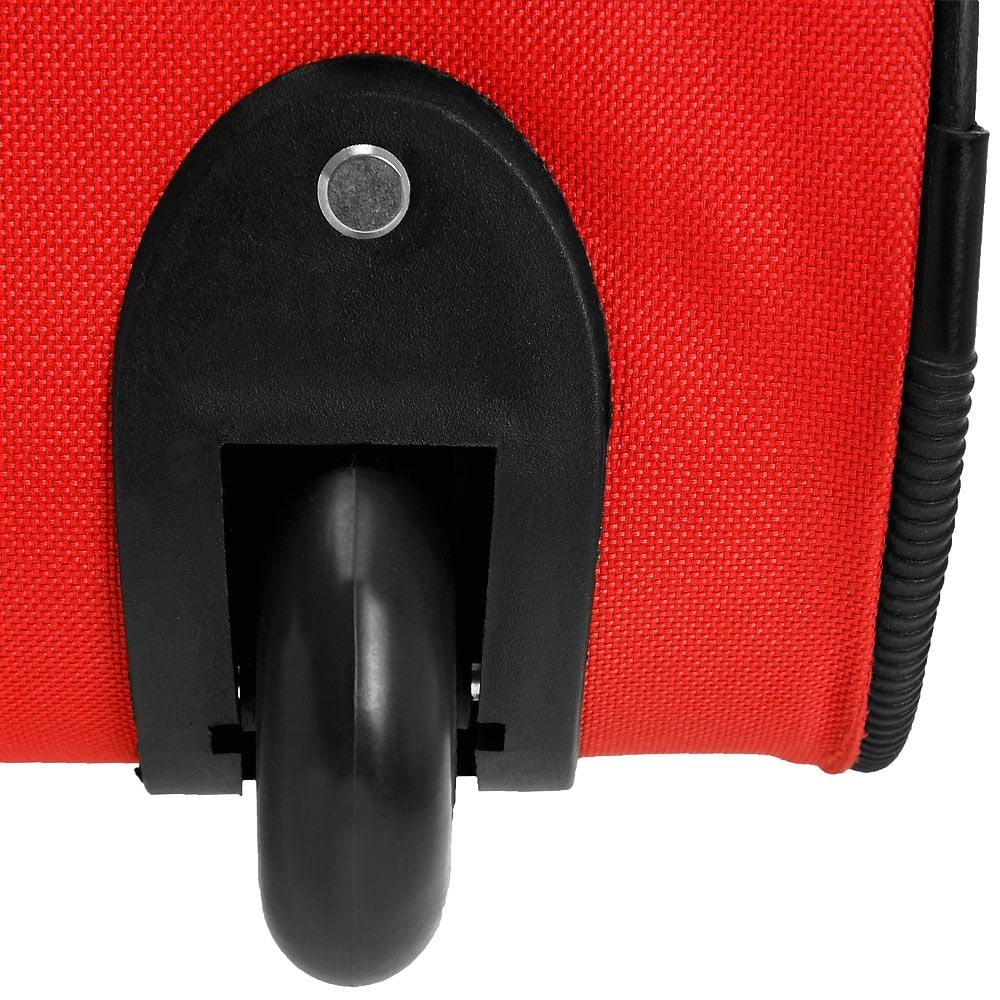 Deuba Reistas Sporttas - Rood - 160 Liter op wielen - Telescopisch handvat