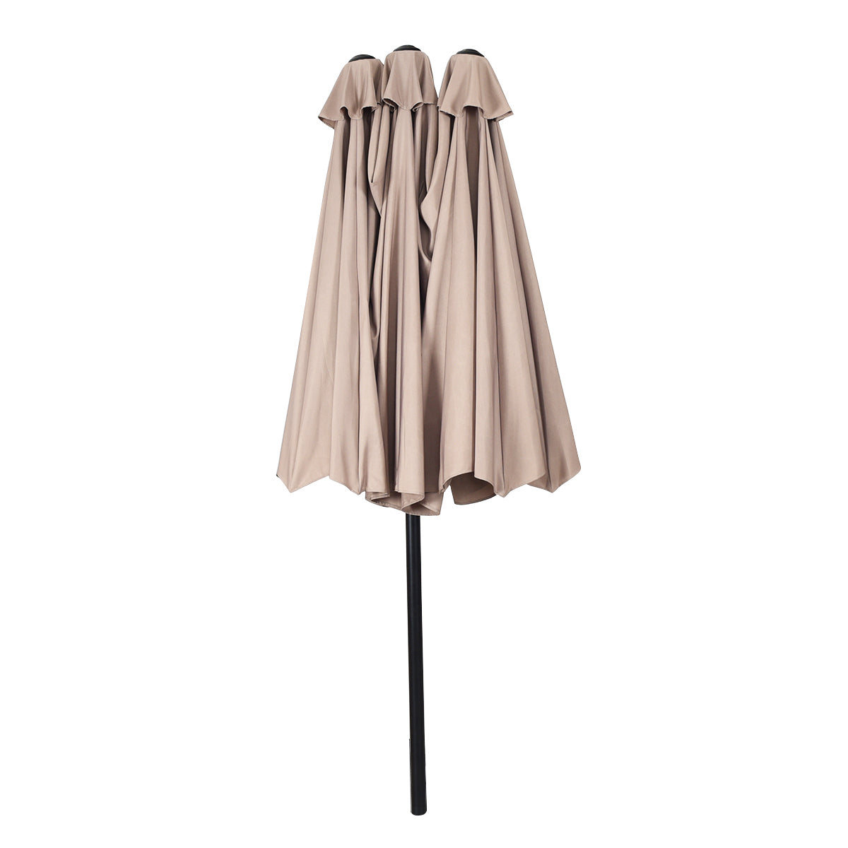 Coast Dubbele Parasol - Ø480 cm - Beige