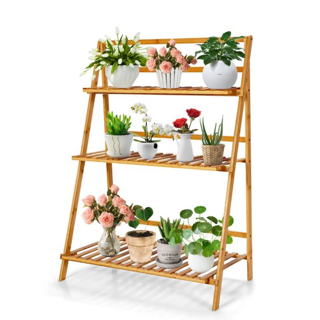 Coast Plantenladder - 3 Etages - Max. 15 kg - Bruin