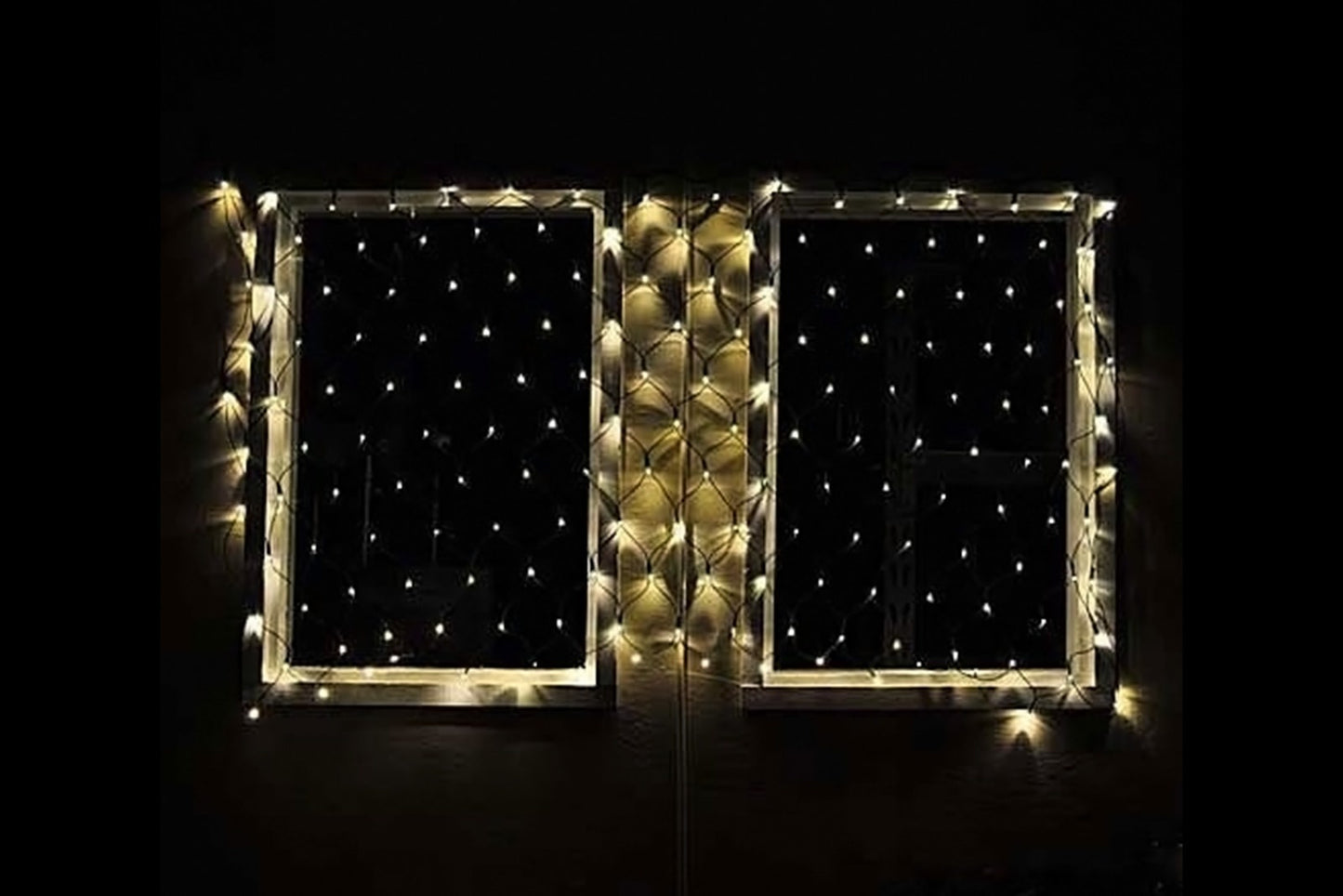Monzana Lichtgordijn - 200x150cm 160 Leds - Binnen & Buiten Warm Wit
