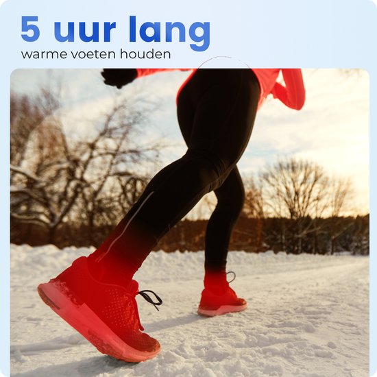 Qualitá Verwarmde Sokken - Elektrische Sokken - Skisokken - Elektrische Verwarmde Sokken - Warmte Sokken - Maat L - 41-46