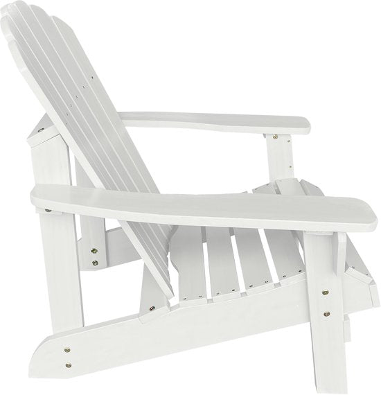 AXI Carmen Adirondack Stoel – Houten loungestoel met armleuningen – Hoge rugleuning - 90,5x78,4x93cm