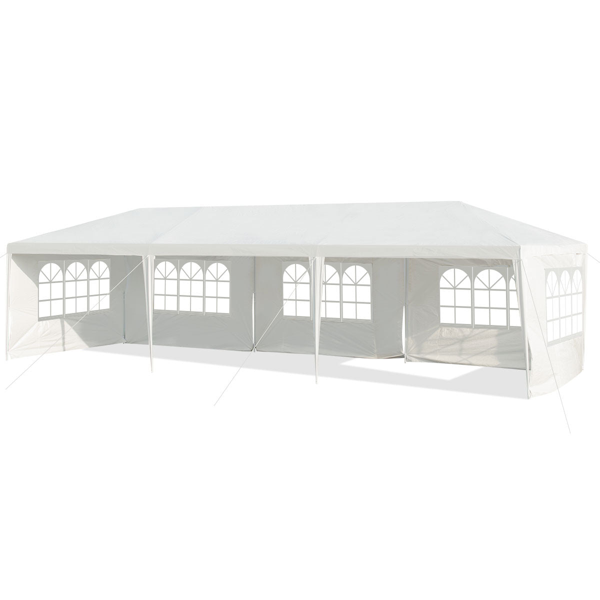 Coast Partytent - Paviljoen - 5 Zijwanden - Waterdicht - 300 x 900 cm - Wit