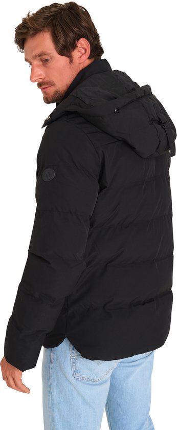 Mario Russo Ranger Jacket - Jas Heren - Winterjas Heren - Waterafstotend - Winddicht - Zwart - L