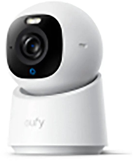 eufy Security Indoor camera E30 - Indoor Cam - Huisdiercamera met app - Petcam - 4K UHD - Pan & Tilt - AI Mens - en Huisdierdetectie - Kleurennachtzicht - Compatibel met Apple HomeKit - Tweewegcommunicatie - Lokale Opslag - Geen Abonnementskosten