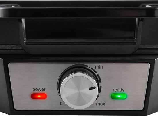 Tomado TWM2301S - Wafelijzer - Wafelmaker - 2 wafels - 23 x 17 cm - PFAS vrij - RVS