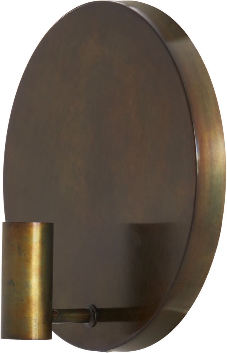 Light & Living Wandlamp Disc Goud Ø30cm x 11cm – Luxe Wandverlichting voor Binnen
