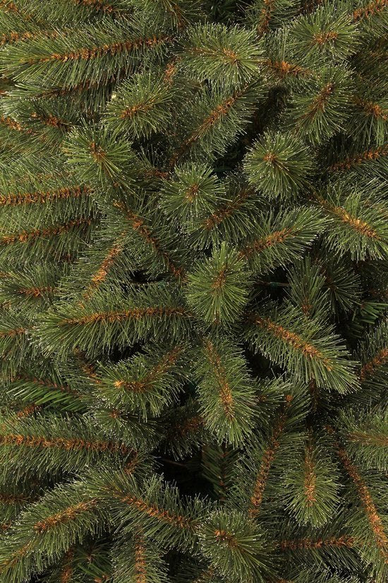 Black Box Trees Toronto Kunstboom h230xd140cm - Kerstboom met Realistische Frosted Naaldtips - Kerstversiering voor Binnen - Scharnierconstructie voor Snelle en Eenvoudige Opbouw - Groen
