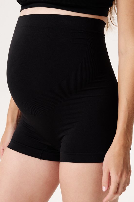 Niru Naadloze Sensil Zwangerschapsshort - Zwart