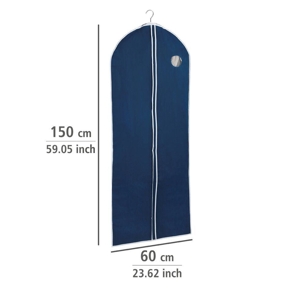 WENKO Air Kledinghoes Donkerblauw - Gerecycled Ademend Vlies - Met Rits en Kijkvenster