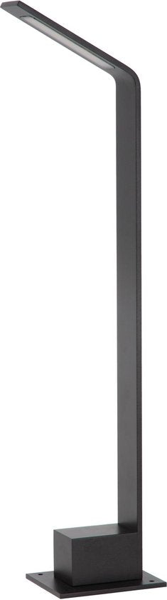 Lucide LAWFORD - Sokkellamp - LED - 1x6W 3000K - IP54 - Zwart