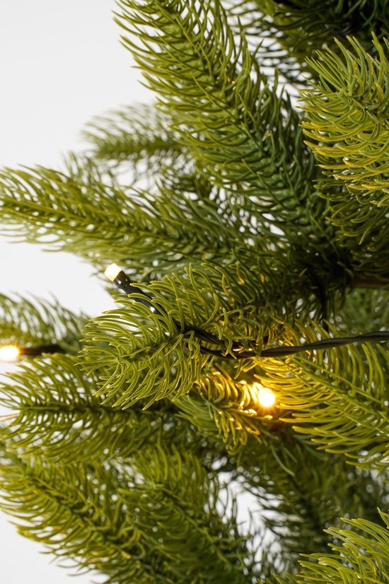 Black Box Trees Norton Kunstkerstboom in Pot met LED Verlichting - H90 x Ø50 cm - Groen