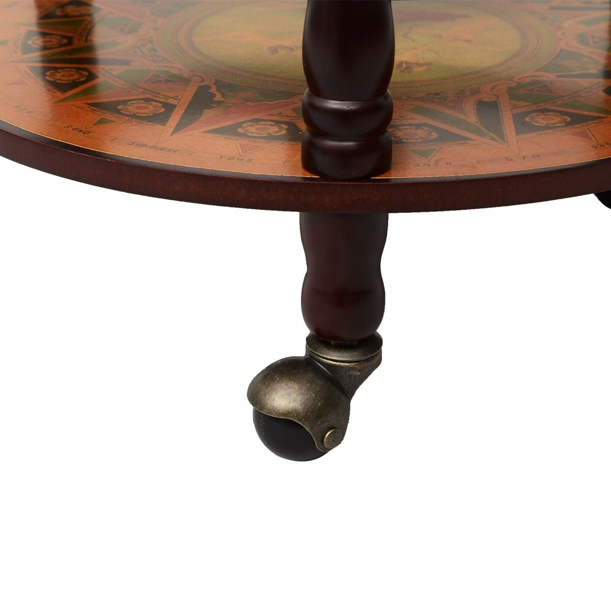 Coast - Wijnrek - Globebar - Wijnbar - Wereldbol bar - ⌀ 45 cm - Bruin