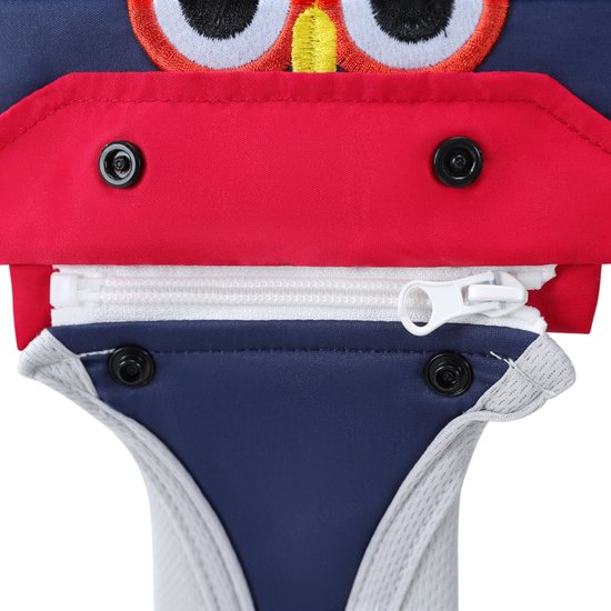 Baby Walker Assistent - Verstelbare Loopgordel voor Leren Lopen - Veiligheidstuigje met Zachte Ondersteuning - Comfortabel en Premium Materialen - Voor Peuters 9-24 Maanden - Vogel