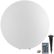 tectake Luminous Globe LED Tuinlamp – 40 cm – RGB 16 Kleuren – Afstandsbediening – Wit