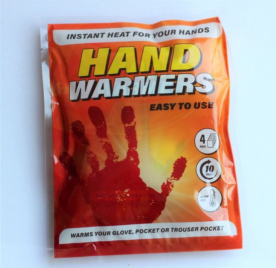 Handwarmers 4-Pack – Instant Heat – Tot 10 Uur Warmte – Ideaal voor Winter