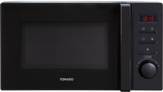Tomado TMS2002B - Solo magnetron - 20 liter - Met display - 5 magnetronstanden - Binnenverlichting - Matzwart