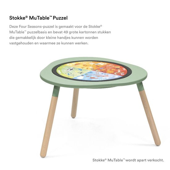 Stokke® MUtable™ V2 Puzzel - Vier Seizoenen