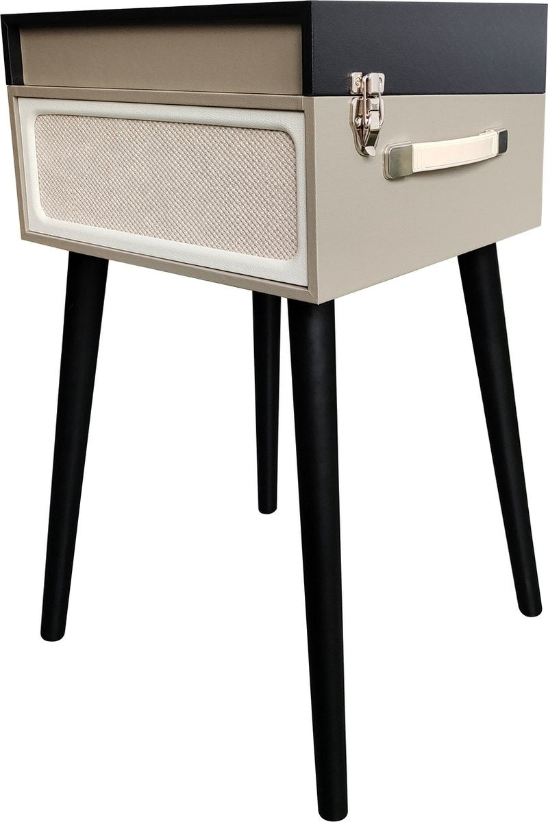 Denver Platenspeler Bluetooth - Ingebouwde Speakers - FM Radio - Auto-stop - Retro - VPR250