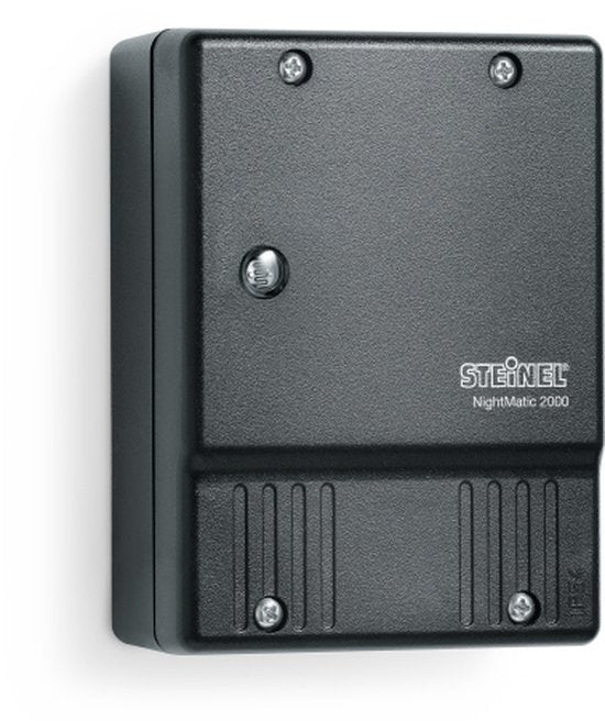 Steinel Schemerschakelaar NightMatic 2000 zwart - 550318