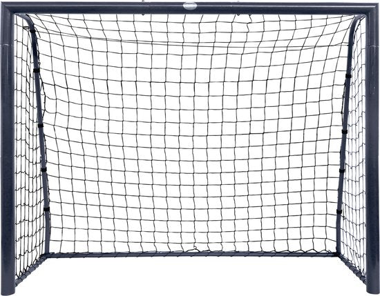 AXI Voetbaldoel Kylian 220x170cm Antraciet - Incl. grondankers - gepoedercoat stalen frame
