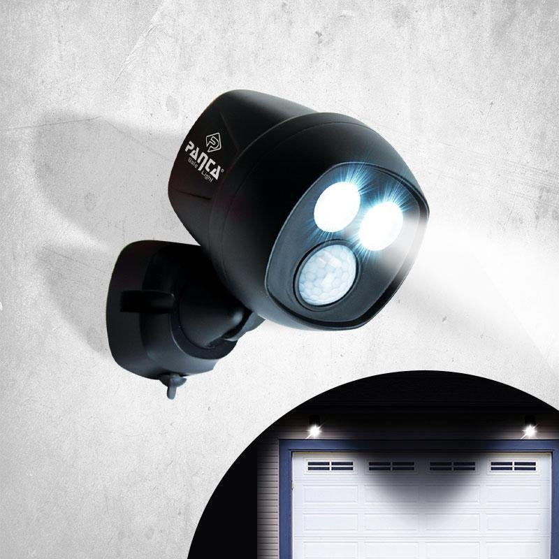 Panta LED Buitenlamp - 360° Draaibaar - Bewegingssensor - Weerbestendig