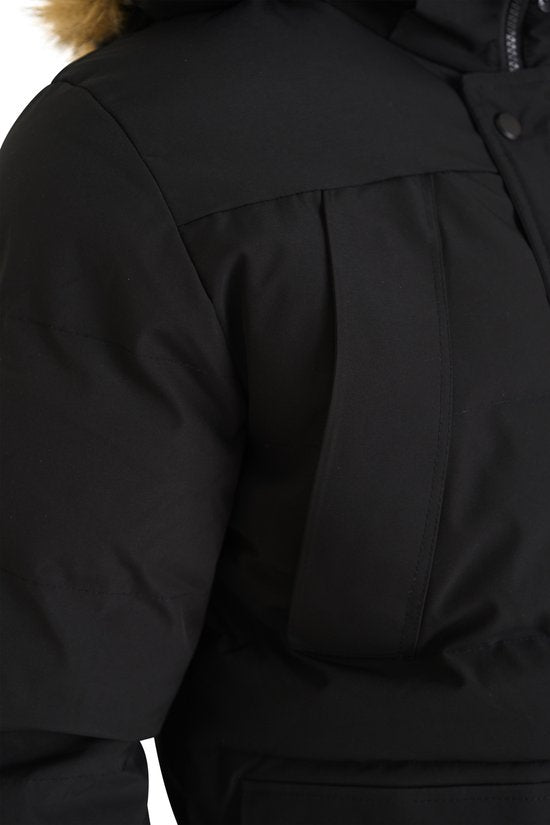 Mario Russo Ranger Jacket - Jas Heren - Winterjas Heren - Waterafstotend - Winddicht - Zwart - L