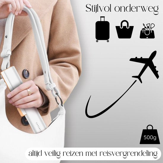 Sansbeauté® Sanstraight Stijltang Wet-to-Dry - 2 in 1 - Coldshot - 80℃ t/m 140℃