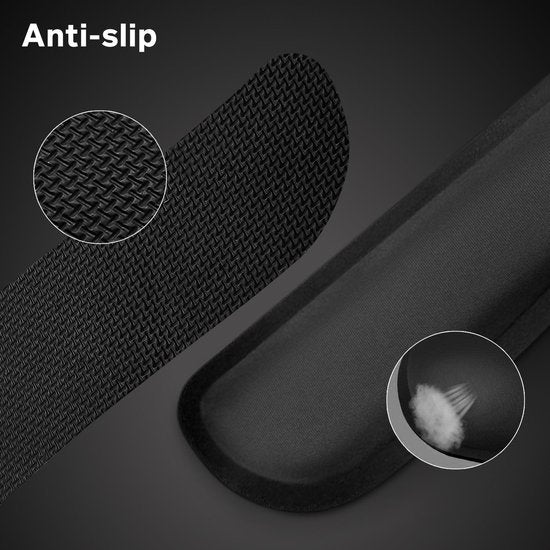 Bintoi® P100 - Ergonomische Polssteun Toetsenbord en Muis - Zwart