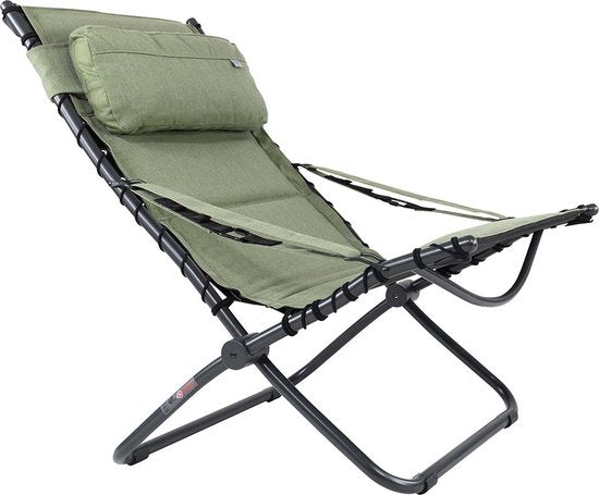 Crespo - Loungestoel - AP/262 - Tex-Comfort - Groen