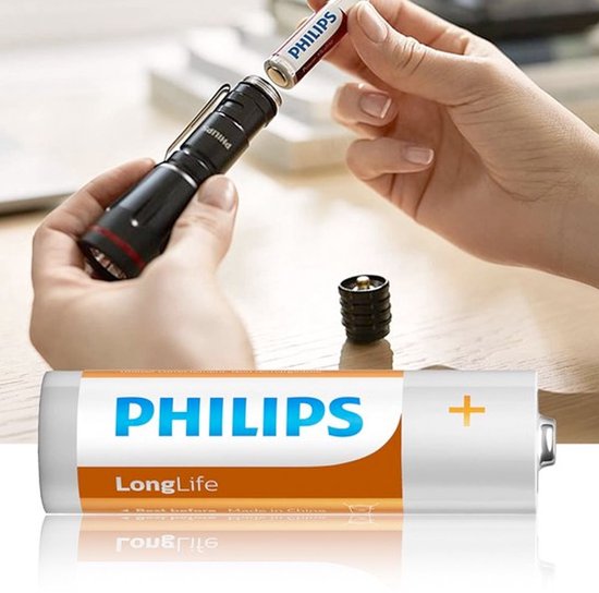 Philips Longlife Batterijen - AA - 16 stuks