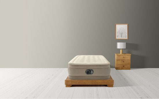 Intex Twin Ultra Plush Luchtbed met ingebouwde pomp - 191x99x46 cm