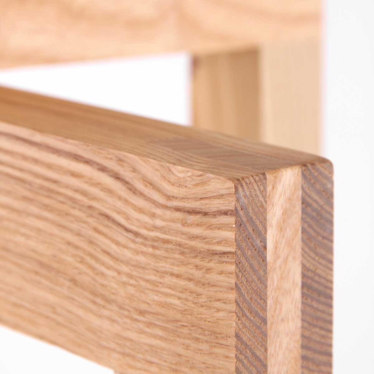 Vloerlamp Sabi 3408BE - Houten lamp zonder kap met E27 fitting, 144 cm hoog, in hoogte verstelbaar - Mexlite
