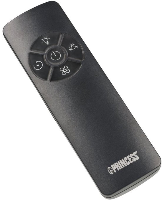 Princess Bladloze Torenventilator - 70 W - Met Afstandsbediening - Bladeless Fan - LED‑display - 4 Snelheden - Oscillerend - 351590