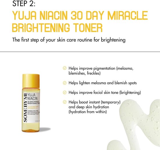 SOME BY MI - Yuja Niacin - Anti Blemish Starter Kit - 4 Delig - 90 ml