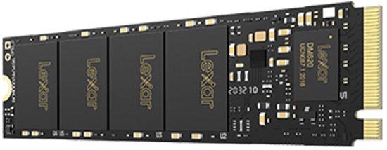 Lexar NM620 - Interne SSD - PCIe Gen3x4 - NVMe M.2 2280 - 512 GB