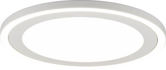 Reality - LED Plafondlamp - Plafondverlichting - 24.5W - Natuurlijk Wit 4000K - Rond - Wit - Kunststof