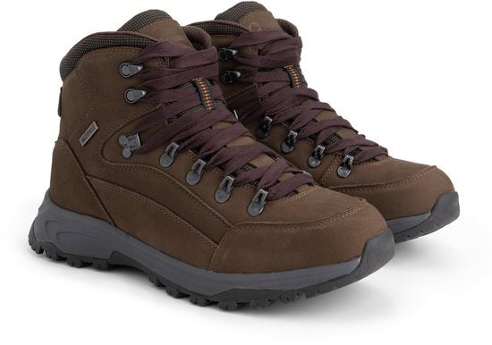 Travelin' Glesborg Heren - Halfhoge wandelschoenen - Waterdicht - Bruin - Maat 44