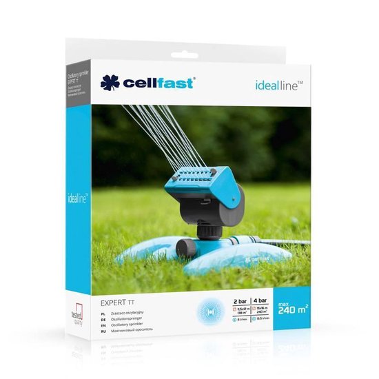 Cellfast Expert - Oscillerende Sproeier - Sektorinstelling - 240m² Capaciteit