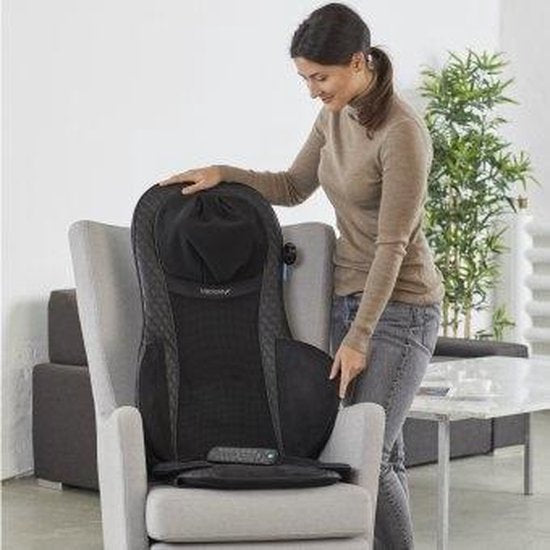 Medisana MCG 820 Massagekussen – Shiatsu Rug- en Nekmassage – Warmtefunctie – Ergonomisch Ontwerp – Ontspannende Spiermassage