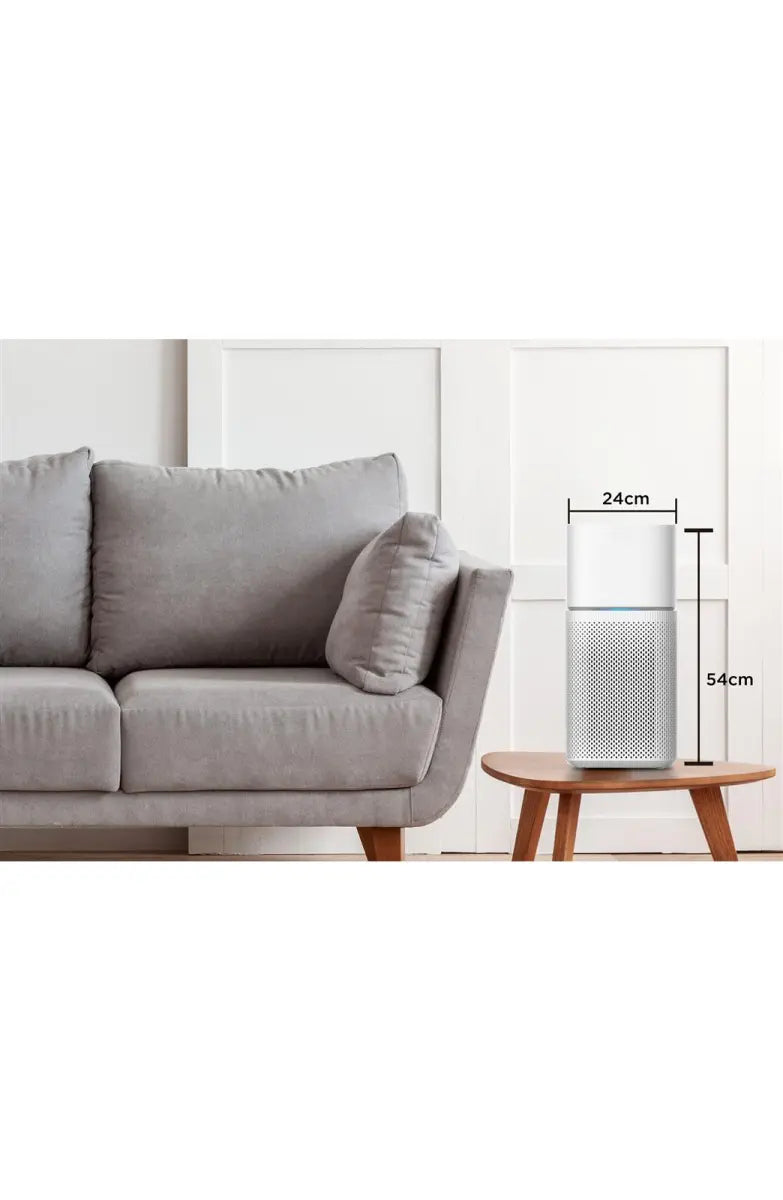 Hanseatic Luchtreiniger KJ400 - 35W - Digitaal display - Ionentechnologie - Wit - Voor allergieën